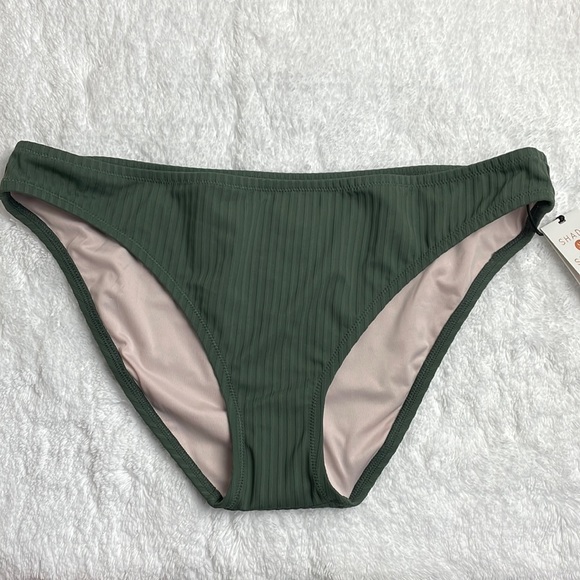 Shade & Shore Green Bikini Bottom Hipster sz XL - Picture 1 of 5